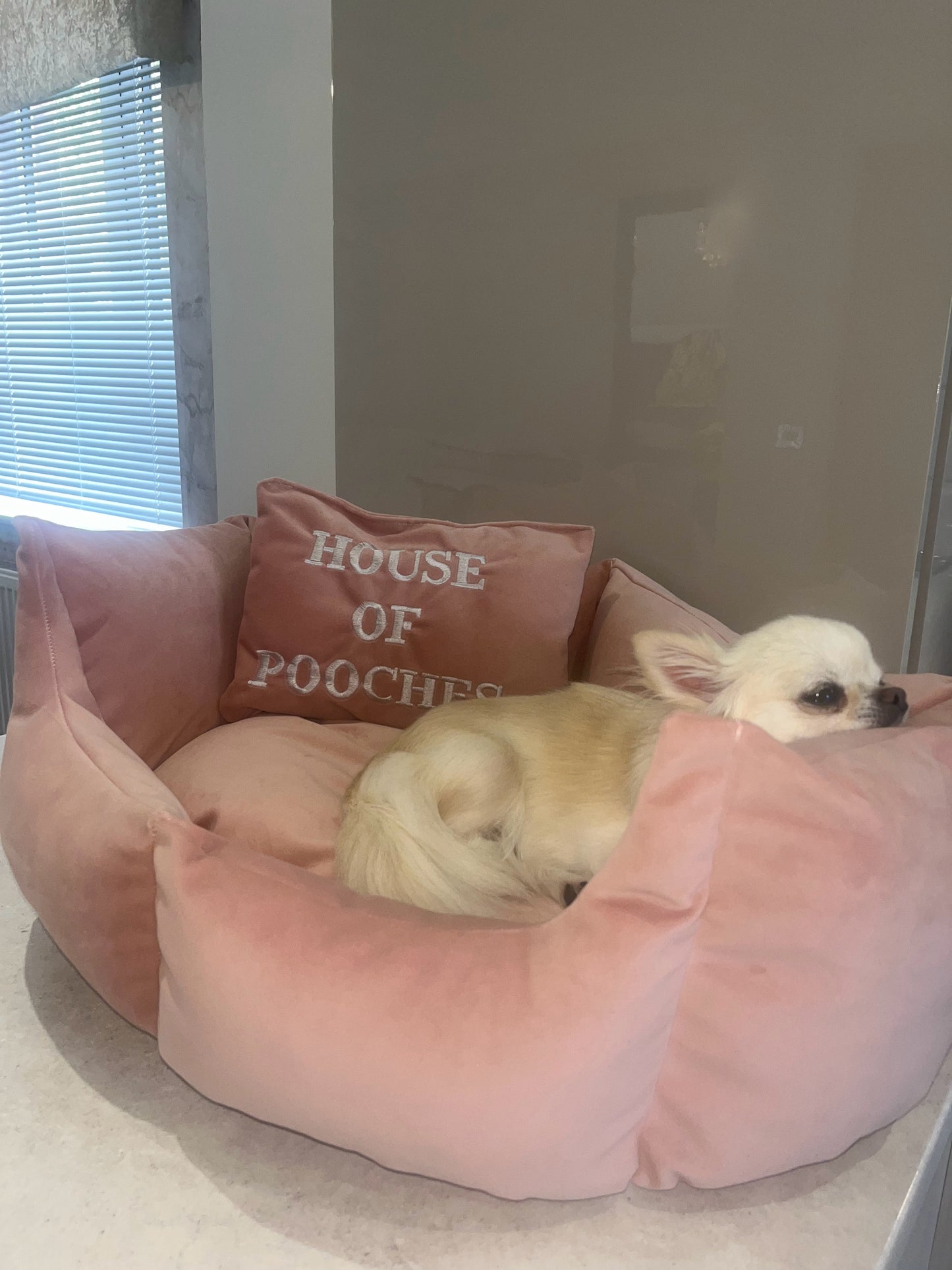 Pink Dog Bed