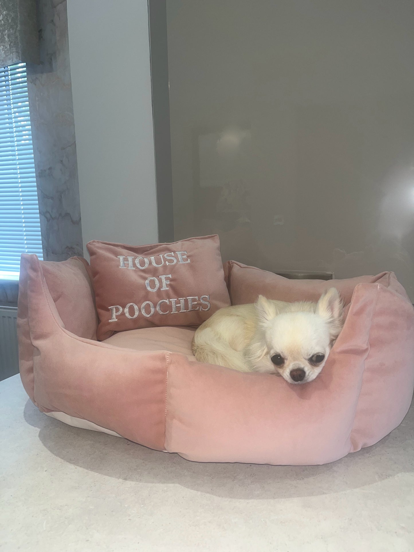 Pink Dog Bed