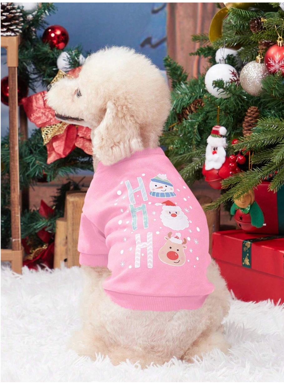 HOHO Print Crew Neck Sweatshirt