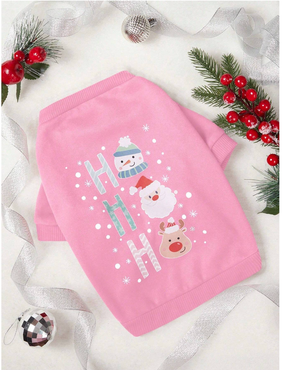 HOHO Print Crew Neck Sweatshirt