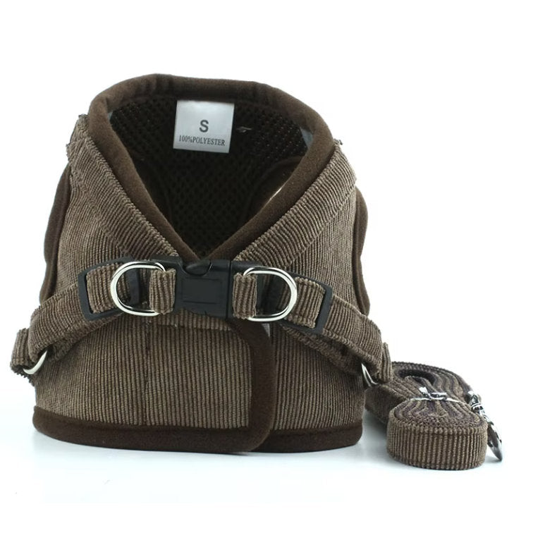 Reflective Pet Dog Vest Harness And Lead Set