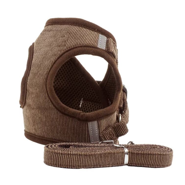 Reflective Pet Dog Vest Harness And Lead Set